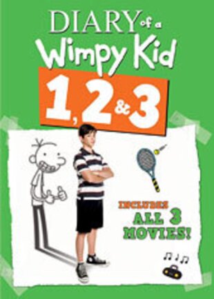 Diary of a Wimpy Kid 1-3 3 DVD