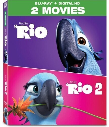 Rio / Rio 2 2-Movie Collection, 2 Blu-rays