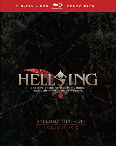 Hellsing Ultimate - Vol. 9 & 10 3 Blu-rays + DVD