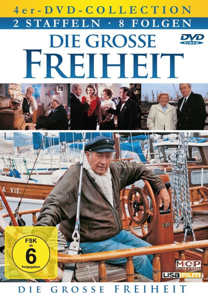 Die grosse Freiheit - Komplettbox - Folge 1 bis 8 4 DVDs