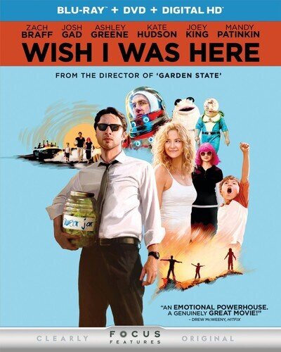 Wish I Was Here (2014) Blu-ray + DVD