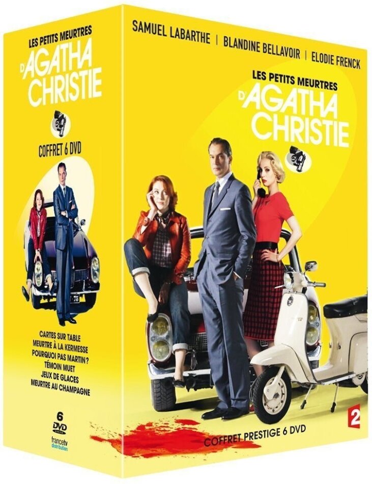 Les petits meurtres d'Agatha Christie - Coffret Prestige (2013) 6 DVDs