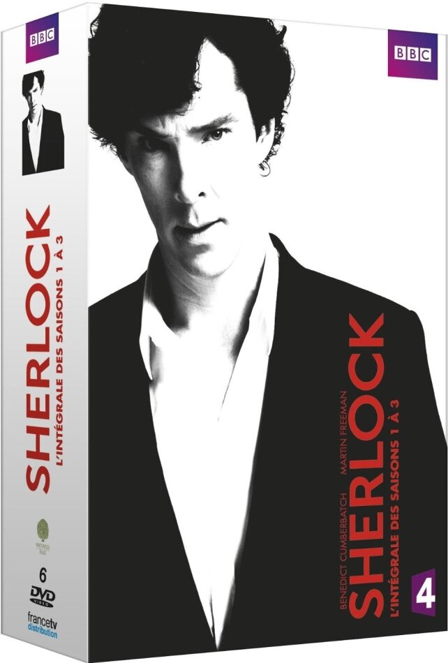 Sherlock - Saisons 1-3 BBC, 6 DVDs