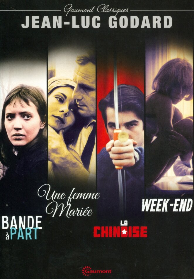 Bande à part / Une femme mariée / La chinoise / Week-end - Jean-Luc Godard Collection Gaumont Classiques, 4 DVD