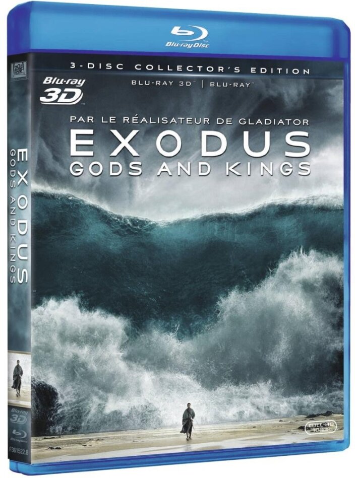 Exodus - Gods and Kings (2014) Collector's Edition, Blu-ray 3D + 2 Blu-rays