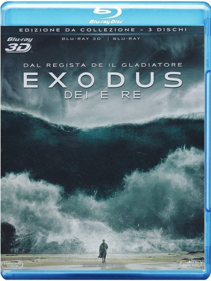 Exodus - Dei e Re (2014) Collector's Edition, Blu-ray 3D + 2 Blu-rays