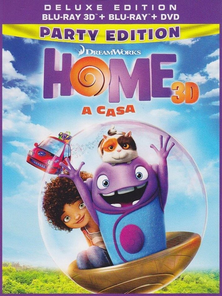 Home - A Casa (2015) Deluxe Edition, Blu-ray 3D + Blu-ray + DVD