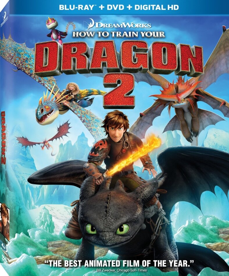 How to Train Your Dragon 2 (2014) Blu-ray + DVD