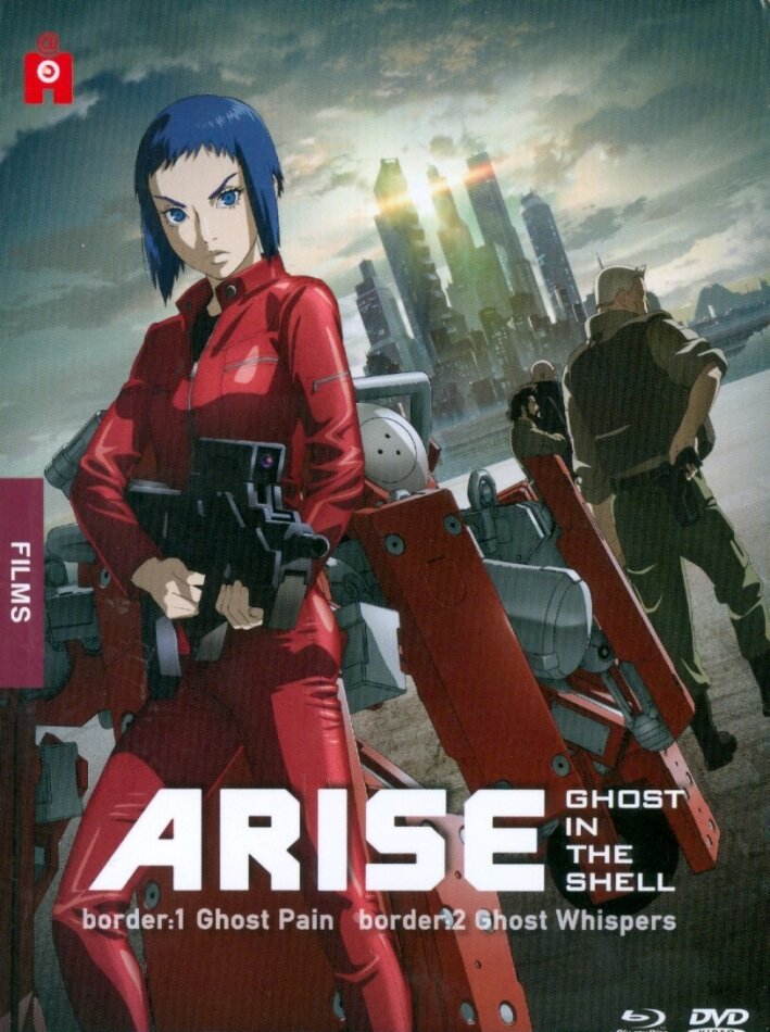 Ghost in the Shell: Arise - Border 1: Ghost Pain / Border 2: Ghost Whispers Blu-ray + DVD