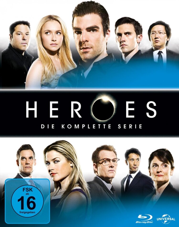 Heroes - Die komplette Serie 17 Blu-rays