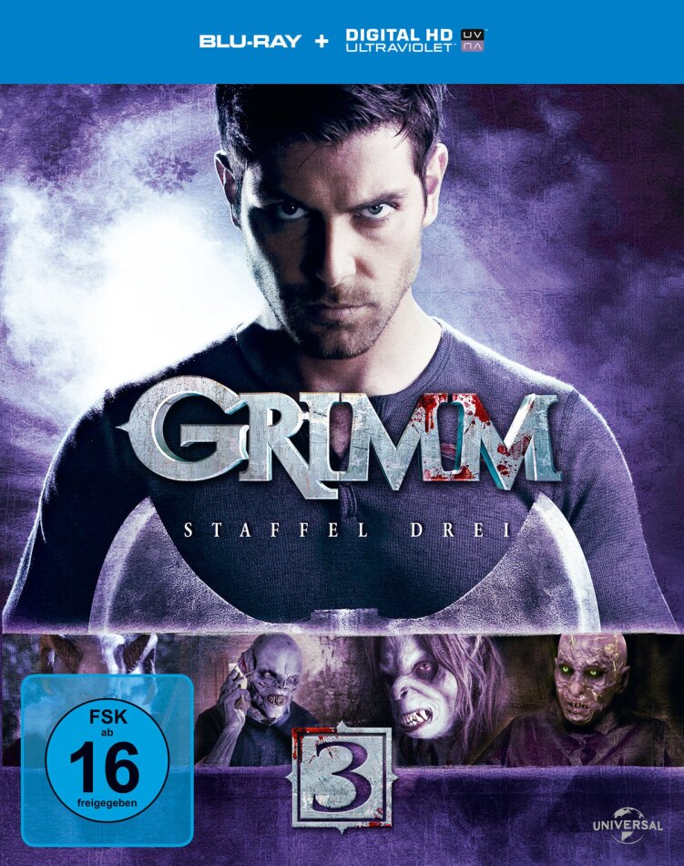 Grimm - Staffel 3 5 Blu-rays