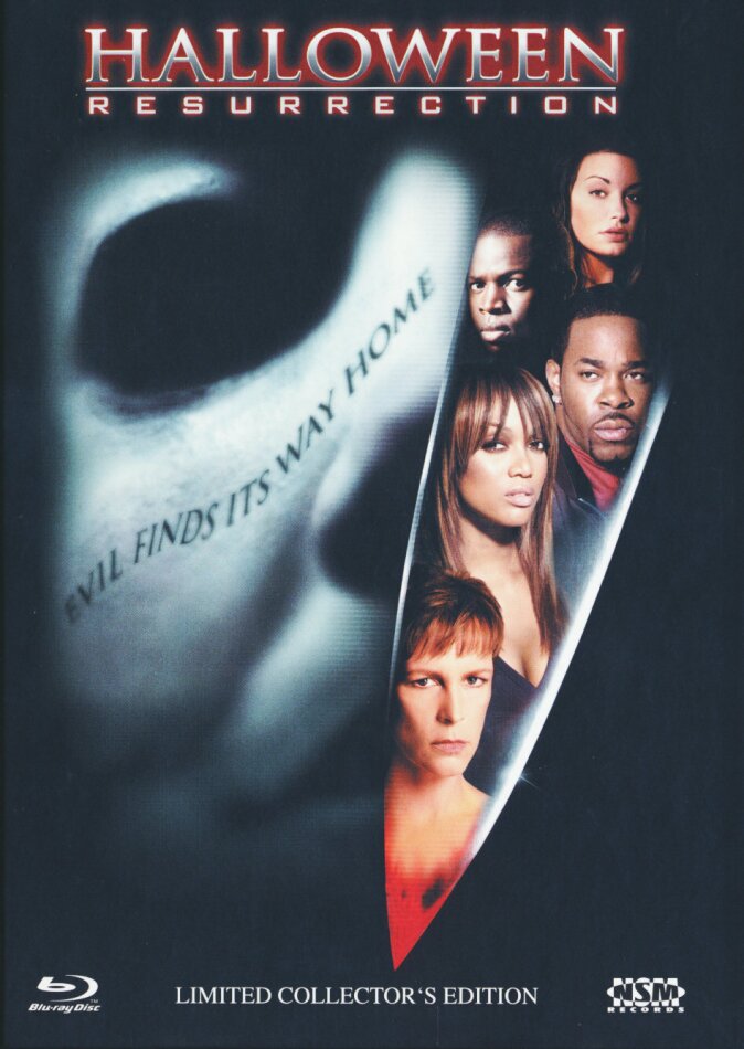 Halloween 8 - Resurrection (2002) Cover A, Collector's Edition, Limited Edition, Mediabook, Blu-ray + DVD