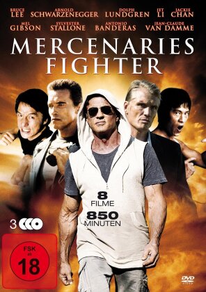 Mercenaries Fighter - 8 Spielfilme Box (3 DVDs)