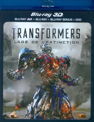 Transformers 4 - L'&acirc;ge de l'extinction (2014) (Blu-ray 3D + Blu-ray + DVD)