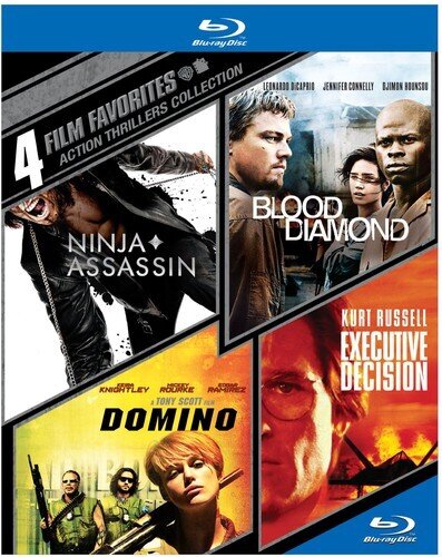 Action Thrillers Collection - 4 Film Favorites 4 Blu-rays