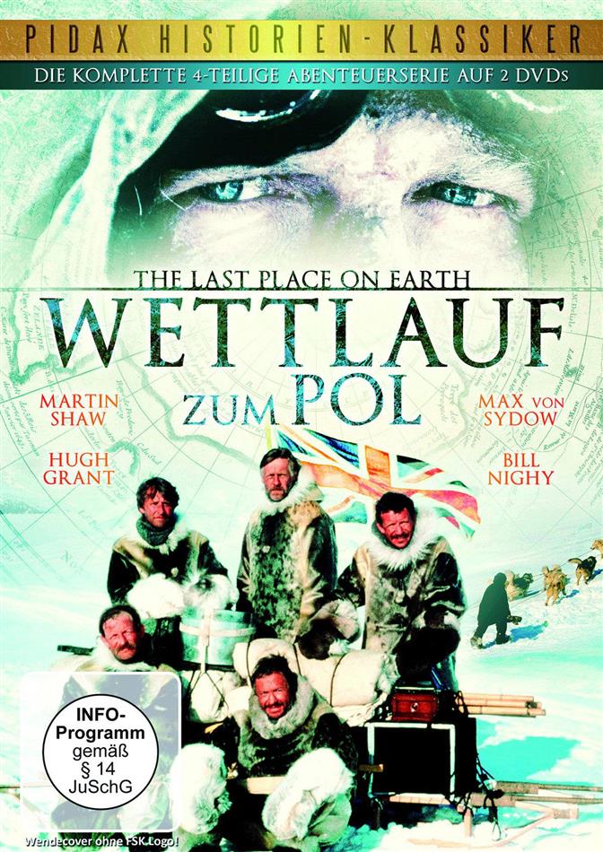 Wettlauf zum Pol - Die komplette 4-teilige Abenteuerserie Pidax Historien-Klassiker, 2 DVDs