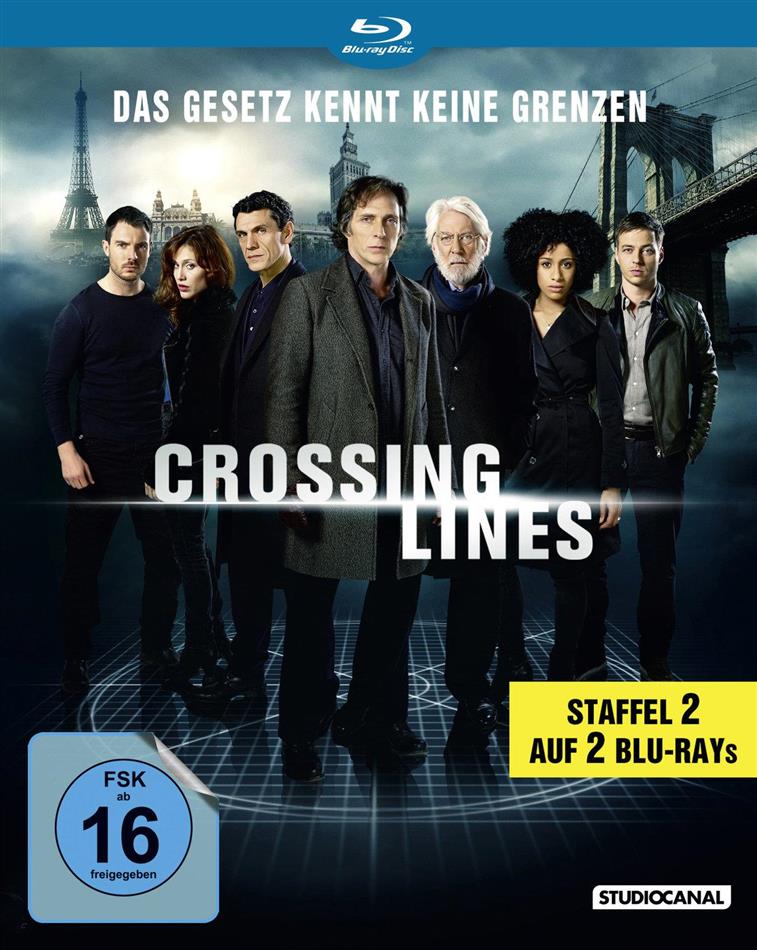 Crossing Lines - Staffel 2 2 Blu-rays