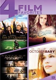 The 5th Quarter / Heart of the Country / Amazing Grace / October Baby - 4 Film Favorites 4 DVDs
