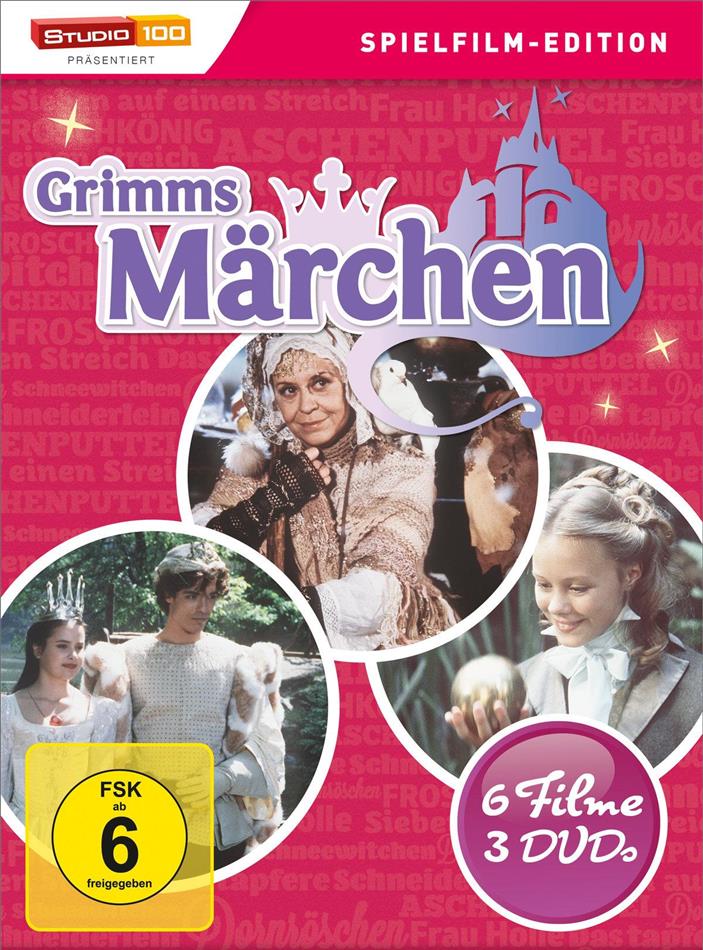 Grimms Märchen - 6 Filme Studio 100, 3 DVD
