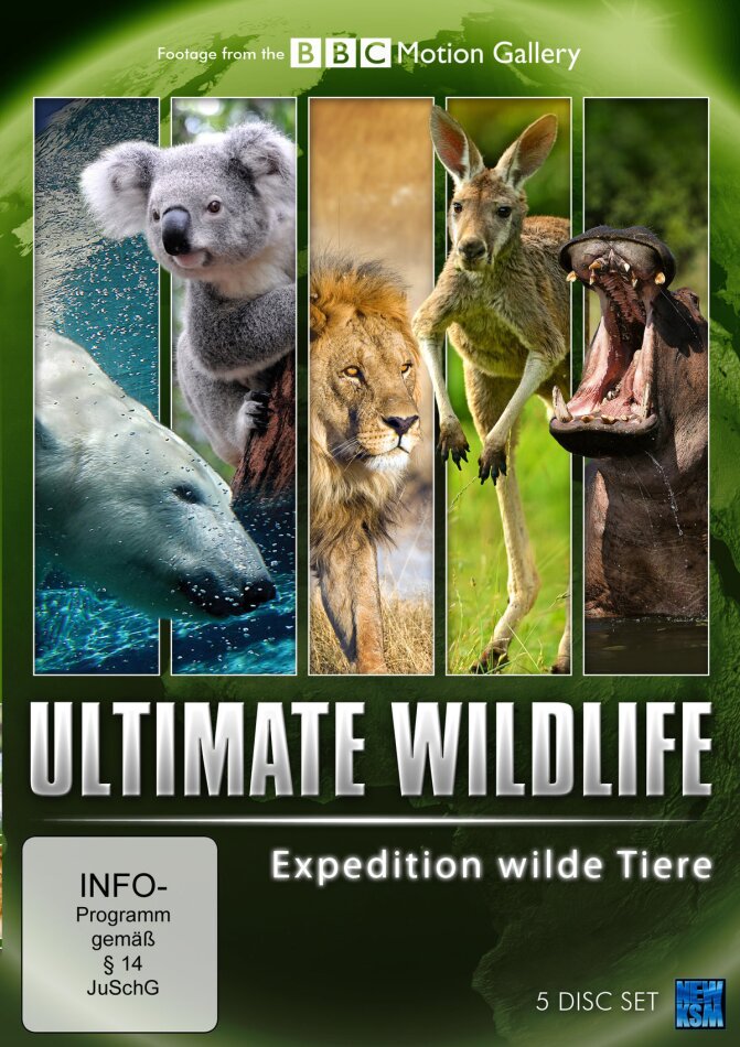 Ultimate Wildlife - Expedition Wilde Tiere 5 DVD