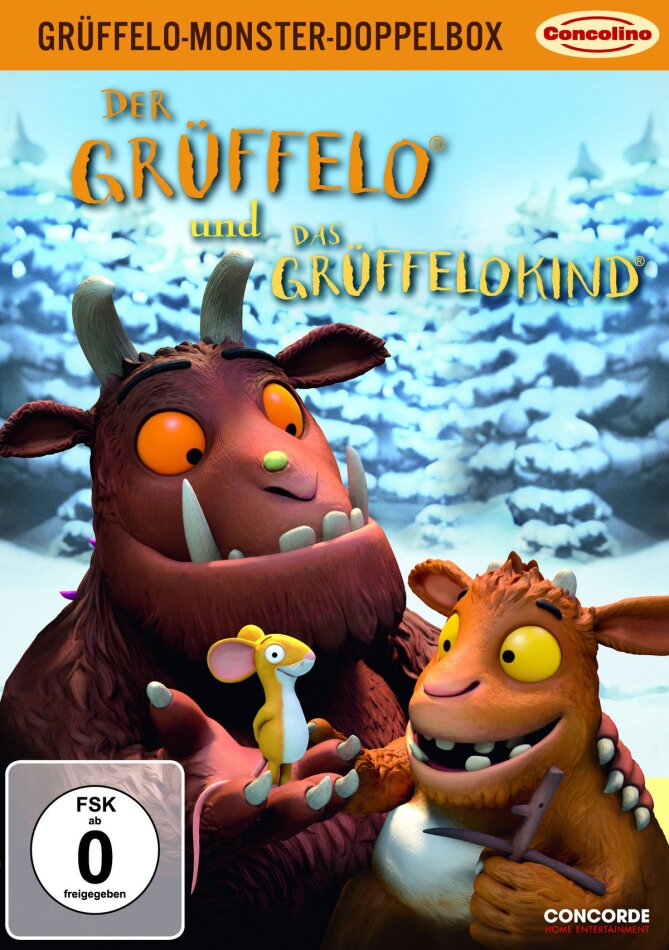 Der Grüffelo / Das Grüffelokind 2 DVDs