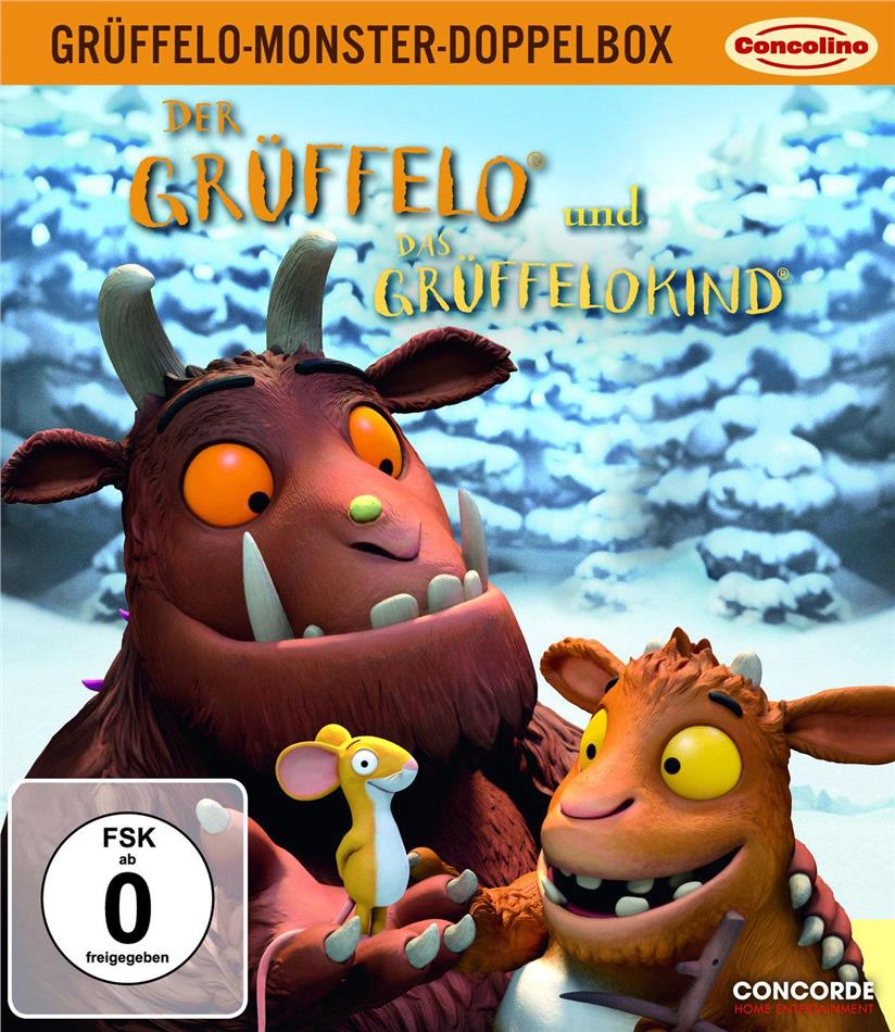 Der Grüffelo / Das Grüffelokind - Grüffelo-Monster-Doppelbox 2 Blu-rays