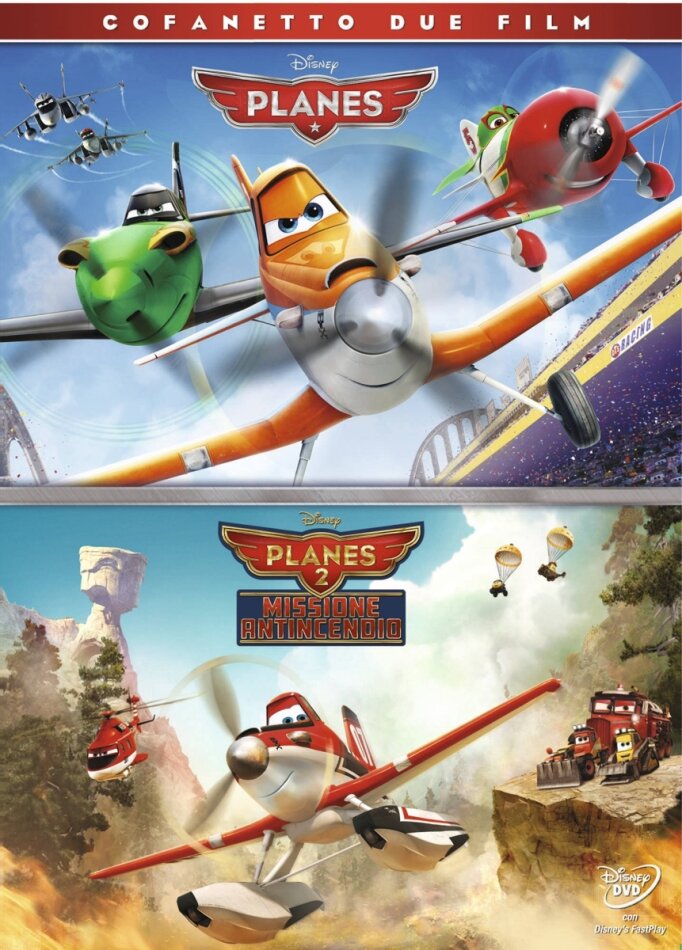 Planes (2013) / Planes 2 (2014) 2 DVD