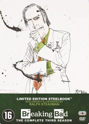 Breaking Bad - Saison 3 (Limited Edition, Steelbook, 4 DVDs)