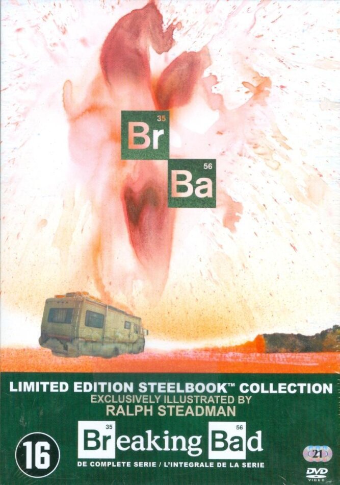 Breaking Bad - Saisons 1-5.2 - Intégrale de la série Edizione Limitata, Steelbook, 21 DVD
