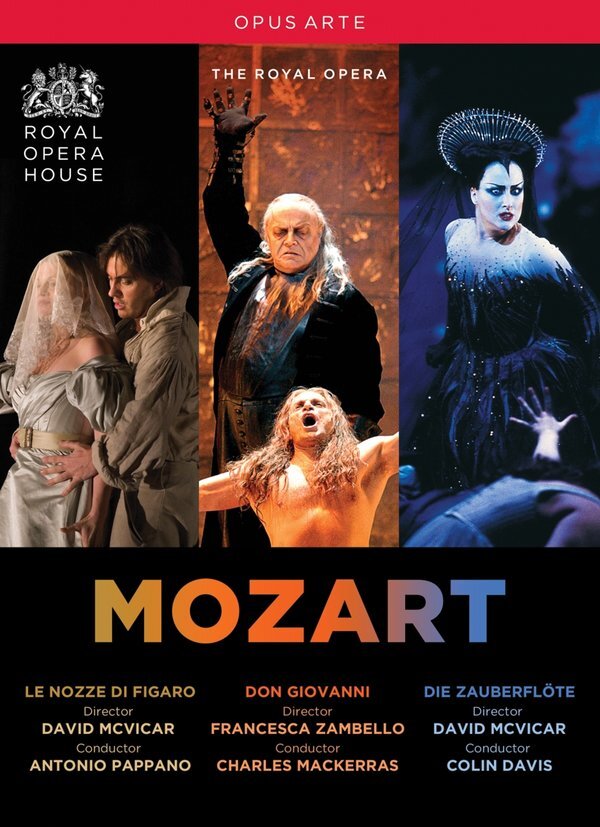Orchestra of the Royal Opera House - Mozart - Don Giovanni / Die Zauberflöte / Le nozze di Figaro Opus Arte, 5 DVDs