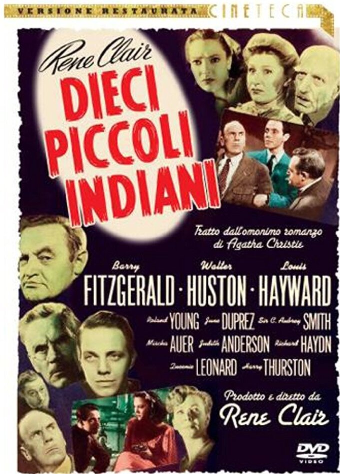 Dieci piccoli Indiani (1945) Collana Cineteca, b/w, Restored