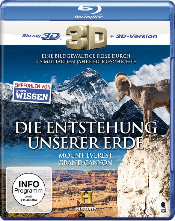 Die Entstehung unserer Erde - Mount Everest / Grand Canyon