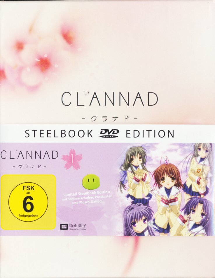 Clannad - Staffel 1.1 Limited Edition, Steelbook, 2 DVDs