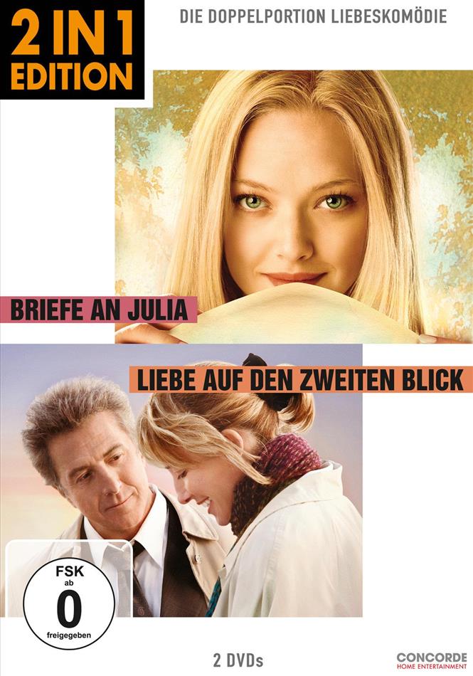 Briefe an Julia / Liebe auf den zweiten Blick 2 in 1 Edition, 2 DVDs