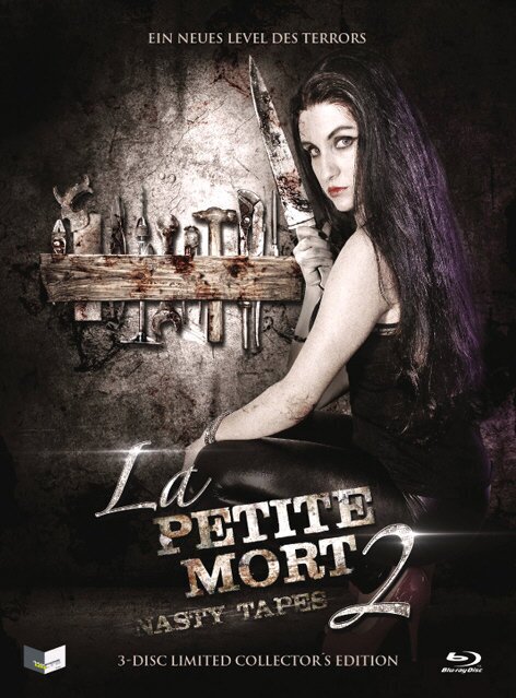La Petite Mort 2 - Nasty Tapes (2014) Cover C, Collector's Edition, Limited Edition, Mediabook, Uncut, Blu-ray + DVD + CD
