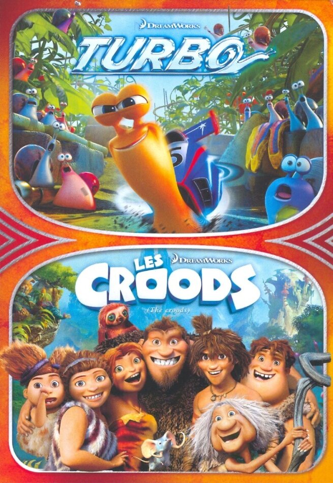 Turbo / Les Croods 2 DVD
