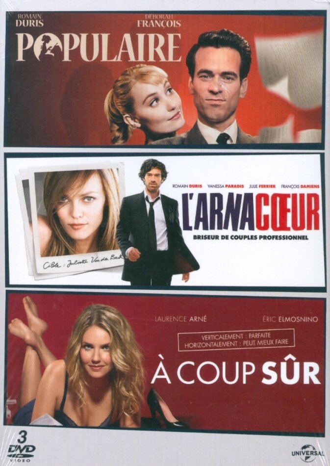 Populaire / L'arnacoeur / À coup sûr 3 DVD