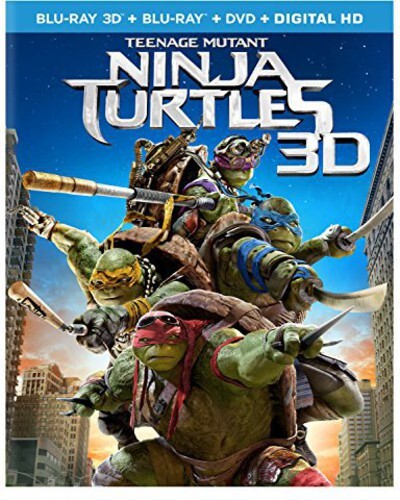 Teenage Mutant Ninja Turtles (2014) Blu-ray 3D (+2D) + Blu-ray + DVD
