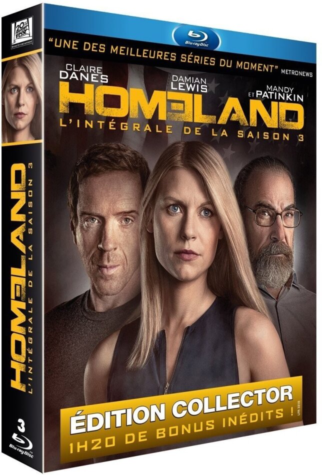Homeland - Saison 3 Collector's Edition, 3 Blu-rays
