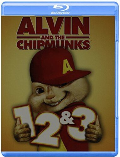Alvin and the Chipmunks 1-3 3 Blu-rays