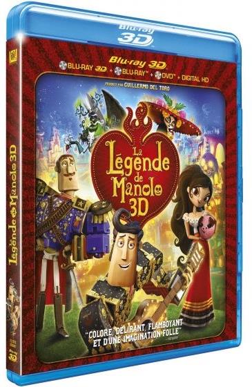 La Légende de Manolo - Book of Life (2014) Blu-ray 3D + Blu-ray + DVD