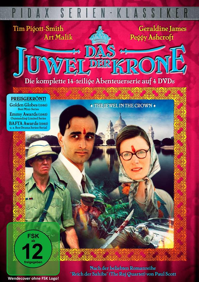 Das Juwel der Krone - Die komplette Serie (1984) Pidax Serien-Klassiker, 4 DVDs