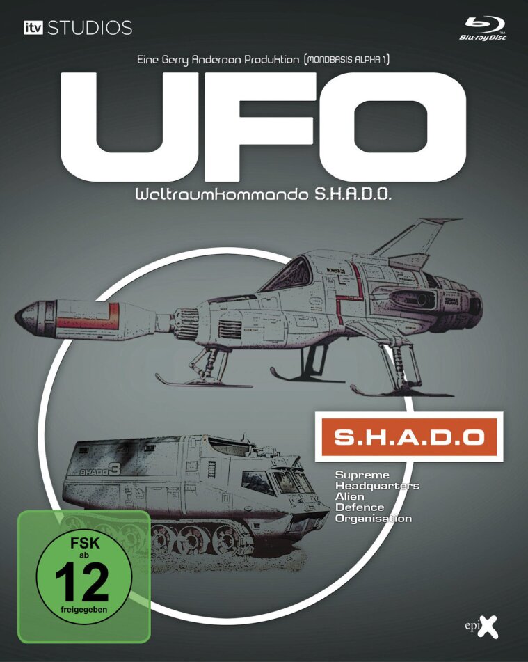UFO - Weltraumkommando S.H.A.D.O. - Die komplette Serie 6 Blu-rays