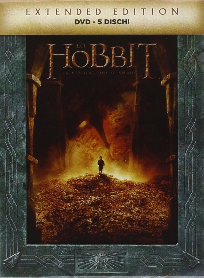 Lo Hobbit 2 - La desolazione di Smaug (2013) Extended Edition, 5 DVD