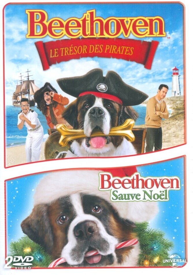 Beethoven - Le trésor des pirates / Beethoven sauve Noël 2 DVD