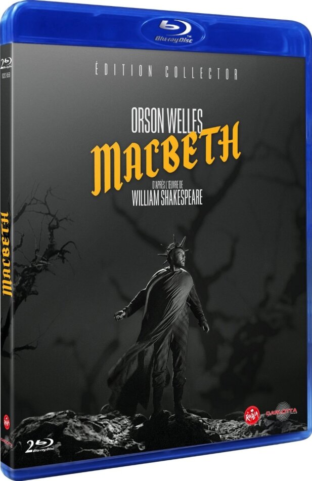 Macbeth (1948) Édition Collector, n/b, 2 Blu-ray