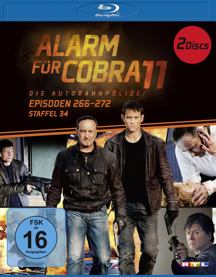 Alarm für Cobra 11 - Staffel 34 2 Blu-ray