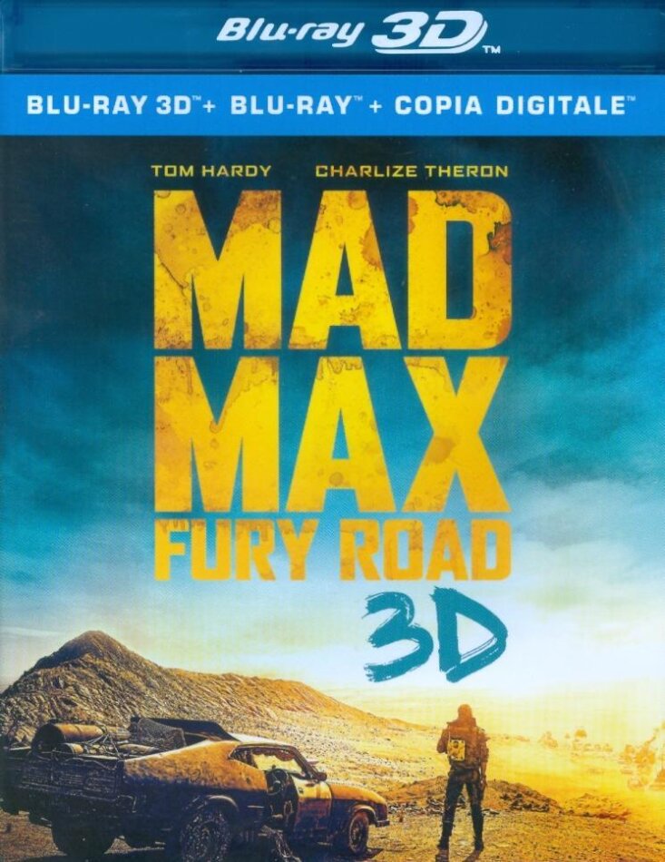 Mad Max - Fury Road (2015) Blu-ray 3D + Blu-ray
