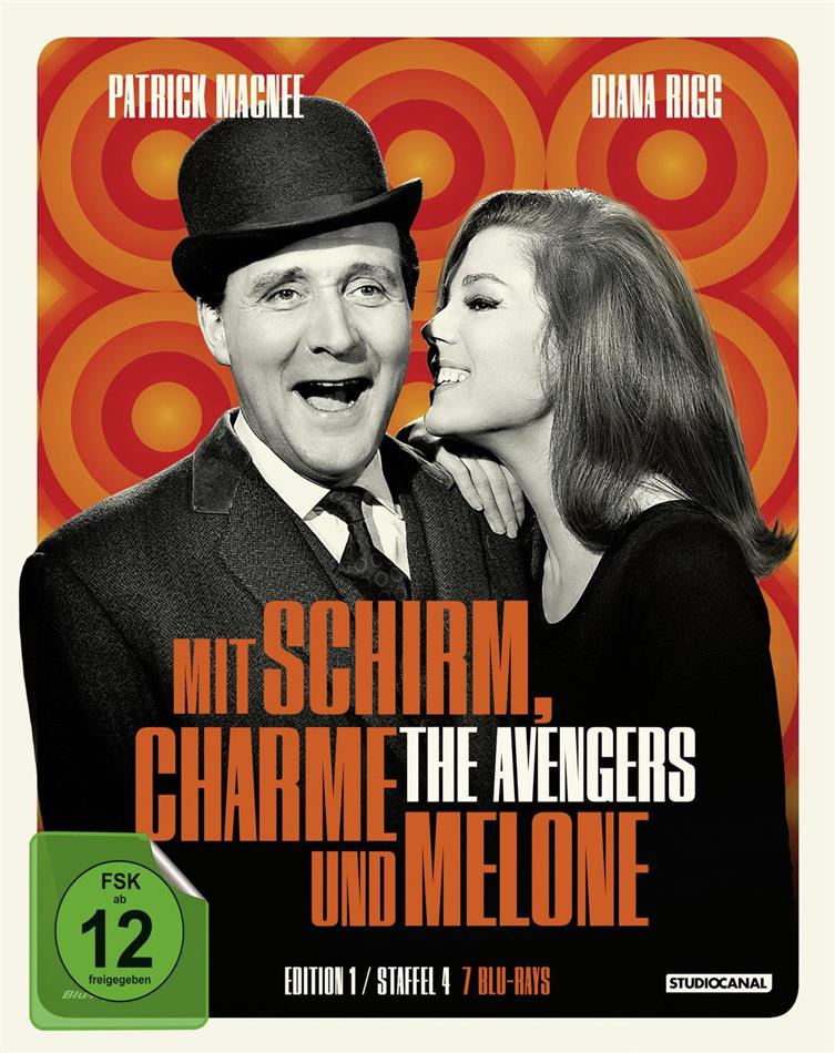 Mit Schirm, Charme und Melone - Edition 1 / Staffel 4 7 Blu-rays