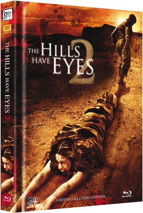 The hills have eyes 2 (2007) Cover B, Collector's Edition, Edizione Limitata, Uncut, Blu-ray + DVD